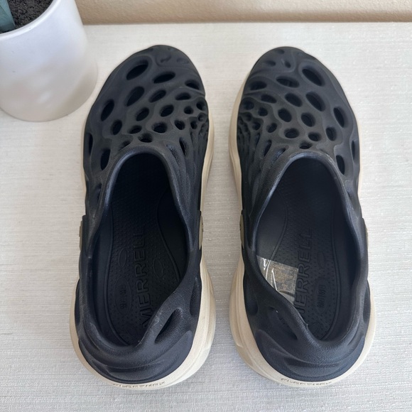 New Merrell Black/Cream Rubber Hydro Next Gen Moc Shoes Unisex M6 W8 - Picture 6 of 10